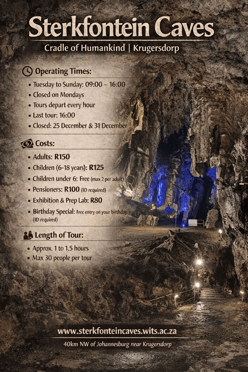 Sudwala Caves tourist cave